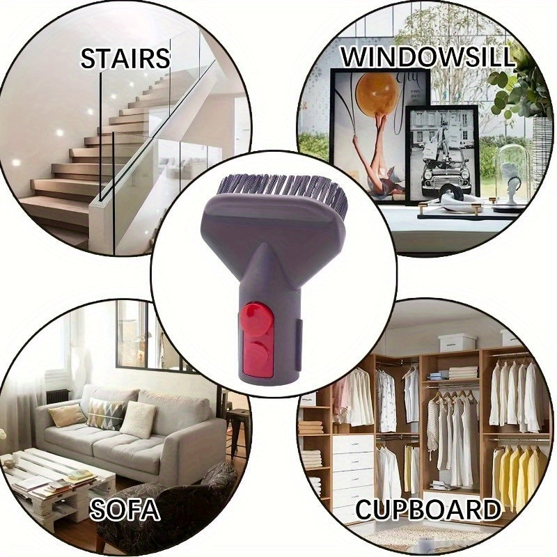 6-Pack Vacuum Attachment Kit with Docking Station and Floor Brush for Cordless Vacuums