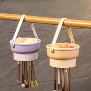 Silikon Makiyaj Qalam Tozalagichi – Kosmetik Qalamlarni Tozalash uchun Qo'lga Olingan Asbob, Tez Quriydigan Uskuna va Gubka Mat, Gigiyenani Rivojlantiradi, Yashash Xonasi yoki Hammomda Foydalanish uchun Ideal (1 dona)