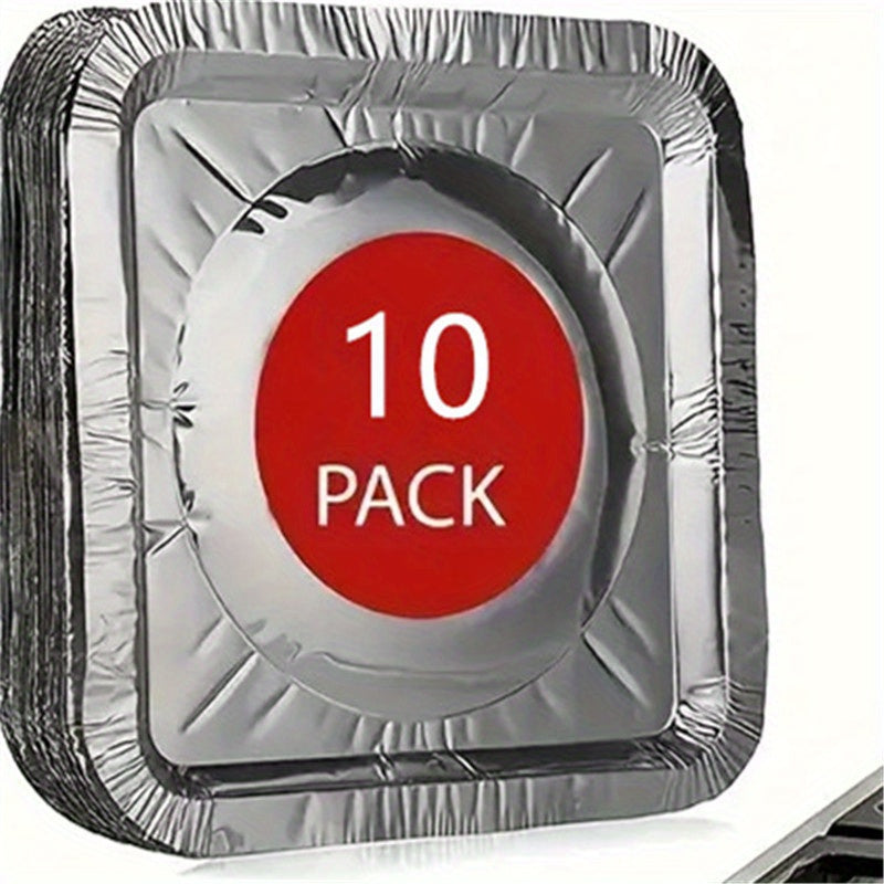 Aluminum Foil Trays Circular Square Oil-Proof Gas Stove Kitchen Cleaning Pads