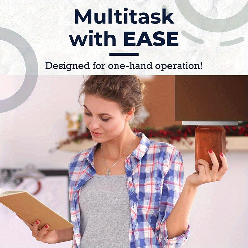 Bir qismli shkaf ostida bankadan ochuvchi, bardoshli ABS qo'lda ishlovchi shisha qopqog'ini ochuvchi