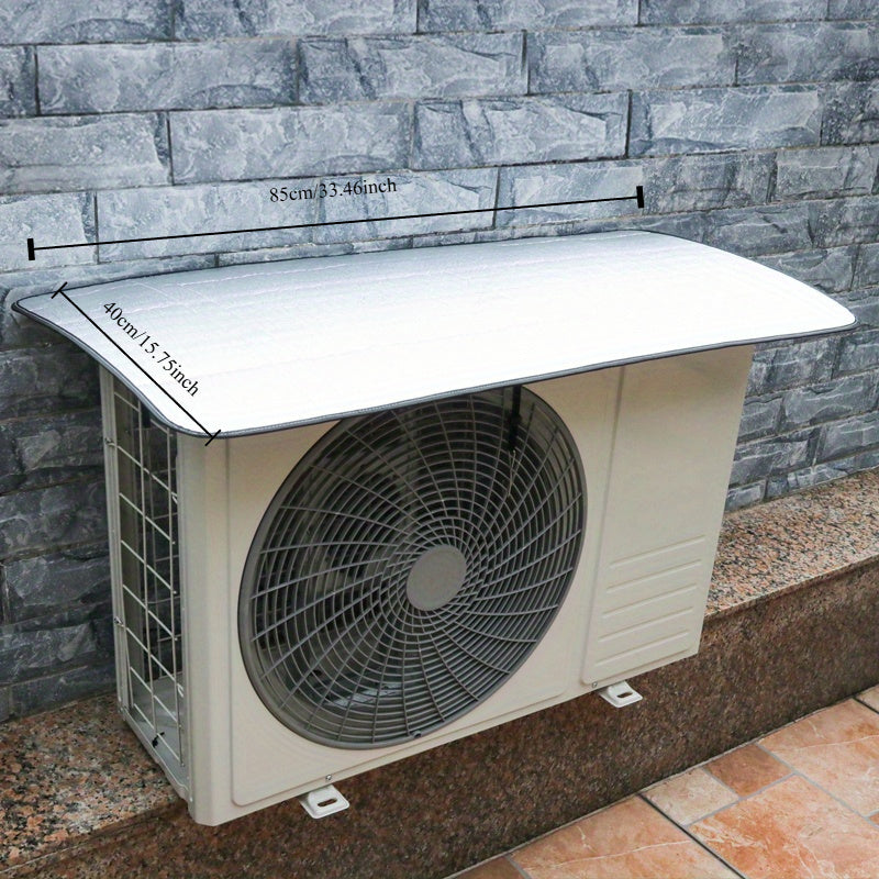 Outdoor Air Conditioner Cover Weatherproof Sun-Resistant Magnetic Closure