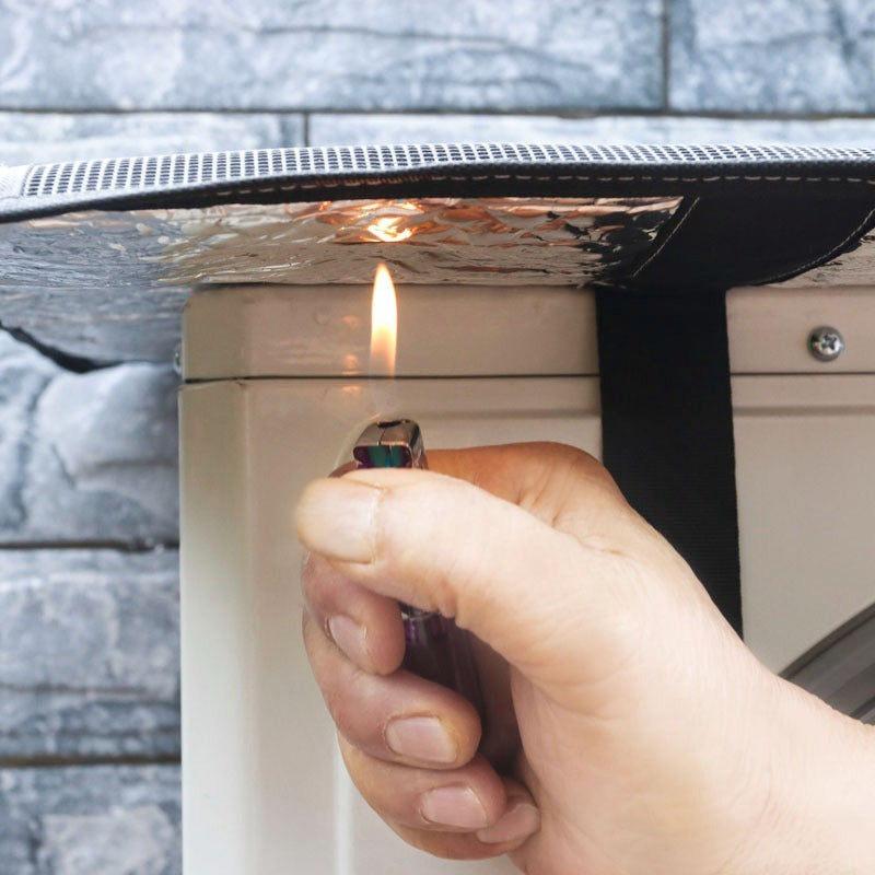 Outdoor Air Conditioner Cover Weatherproof Sun-Resistant Magnetic Closure