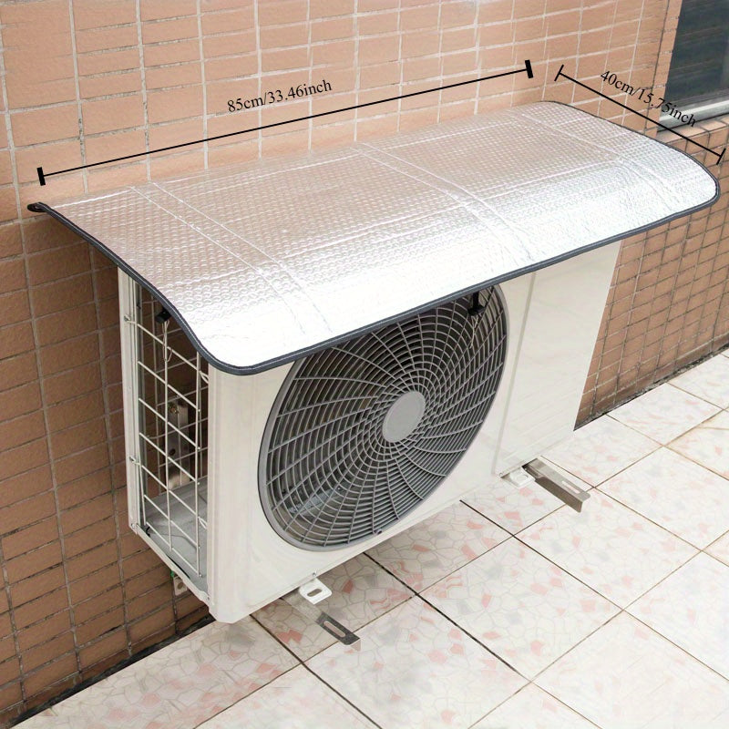 Outdoor Air Conditioner Cover Weatherproof Sun-Resistant Magnetic Closure