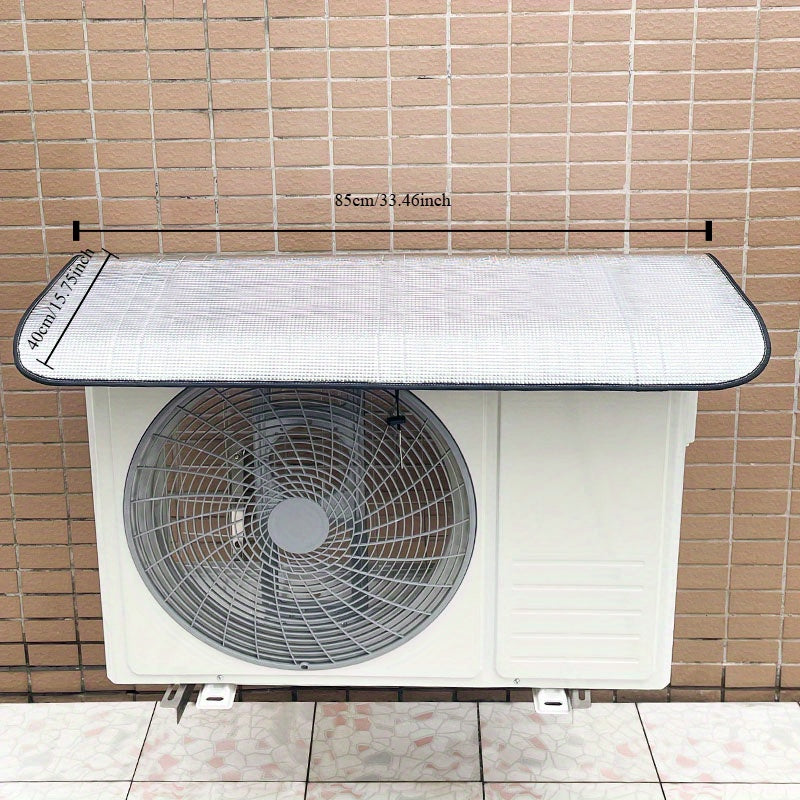 Outdoor Air Conditioner Cover Weatherproof Sun-Resistant Magnetic Closure
