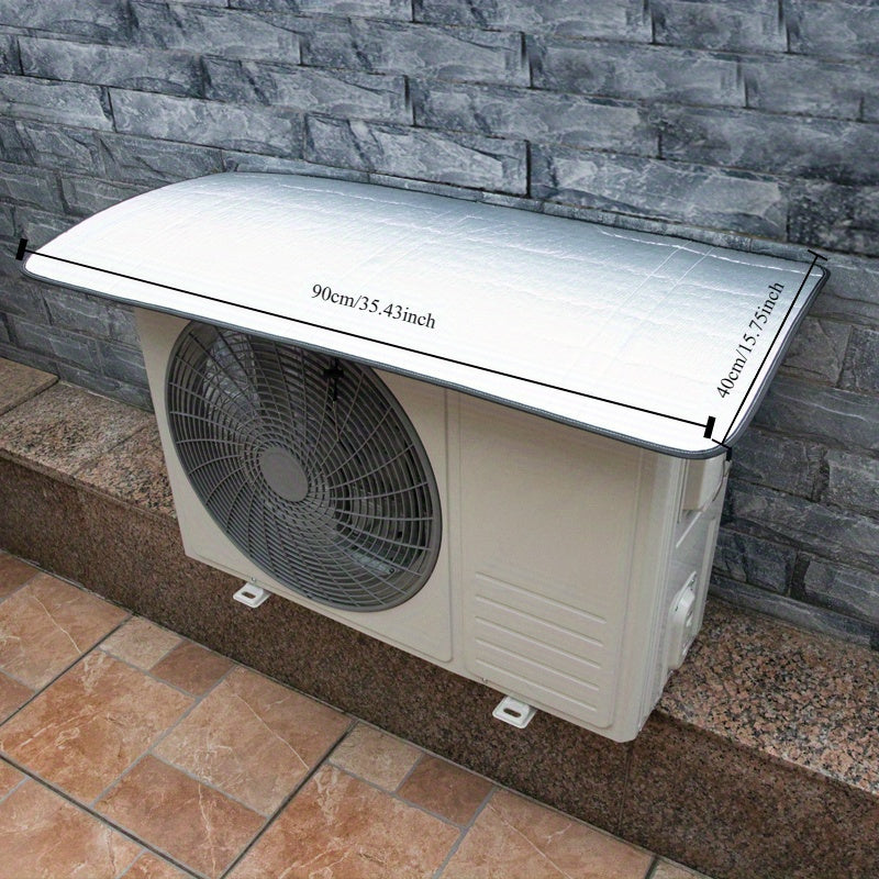 Outdoor Air Conditioner Cover Weatherproof Sun-Resistant Magnetic Closure