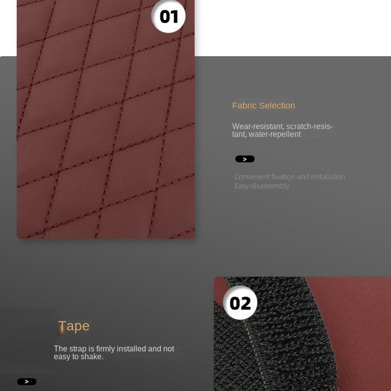 Avtomobil quyosh nuri visorining qog'oz qutisi tutqichli osma salfetka saqlash tashkilotchisi