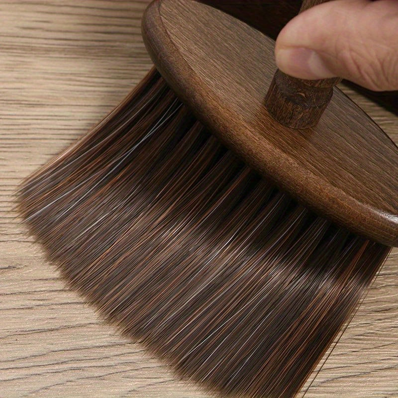 Coffee Bar Accessories Cleaning Brush Grinder Wooden Kitchen Tools