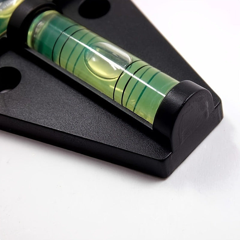 Mini T-Shaped Bubble Level Tool for RV Camping Interior Exterior Decoration