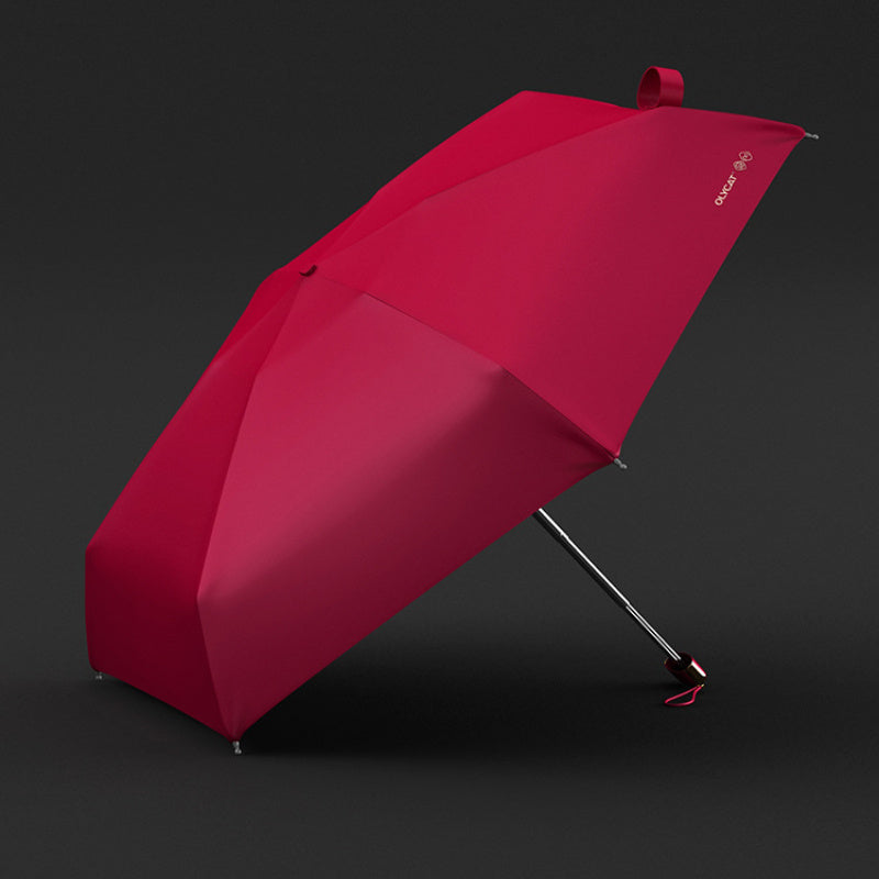 Glass Fiber Umbrella with Pongee Fabric Foldable Portable Fashion Style