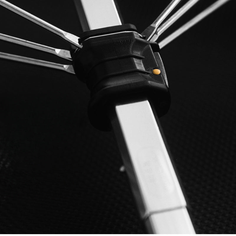 Glass Fiber Umbrella with Pongee Fabric Foldable Portable Fashion Style