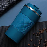 Stainless Steel Travel Mug Double Walled Insulated Leak-Proof 380ml