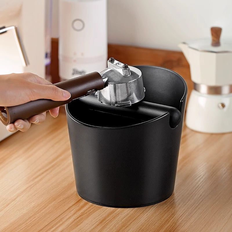 Large ABS Espresso Knock Box Coffee Grounds Bin Home Use