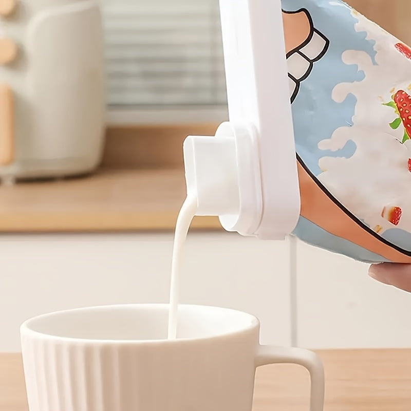 Namlikka chidamli yopish kliplari va quyish teshiklari bilan 4 ta oziq-ovqat saqlash sumkasi to'plami, havo o'tkazmaydigan oziq-ovqat tashkilotchilari sumkalar