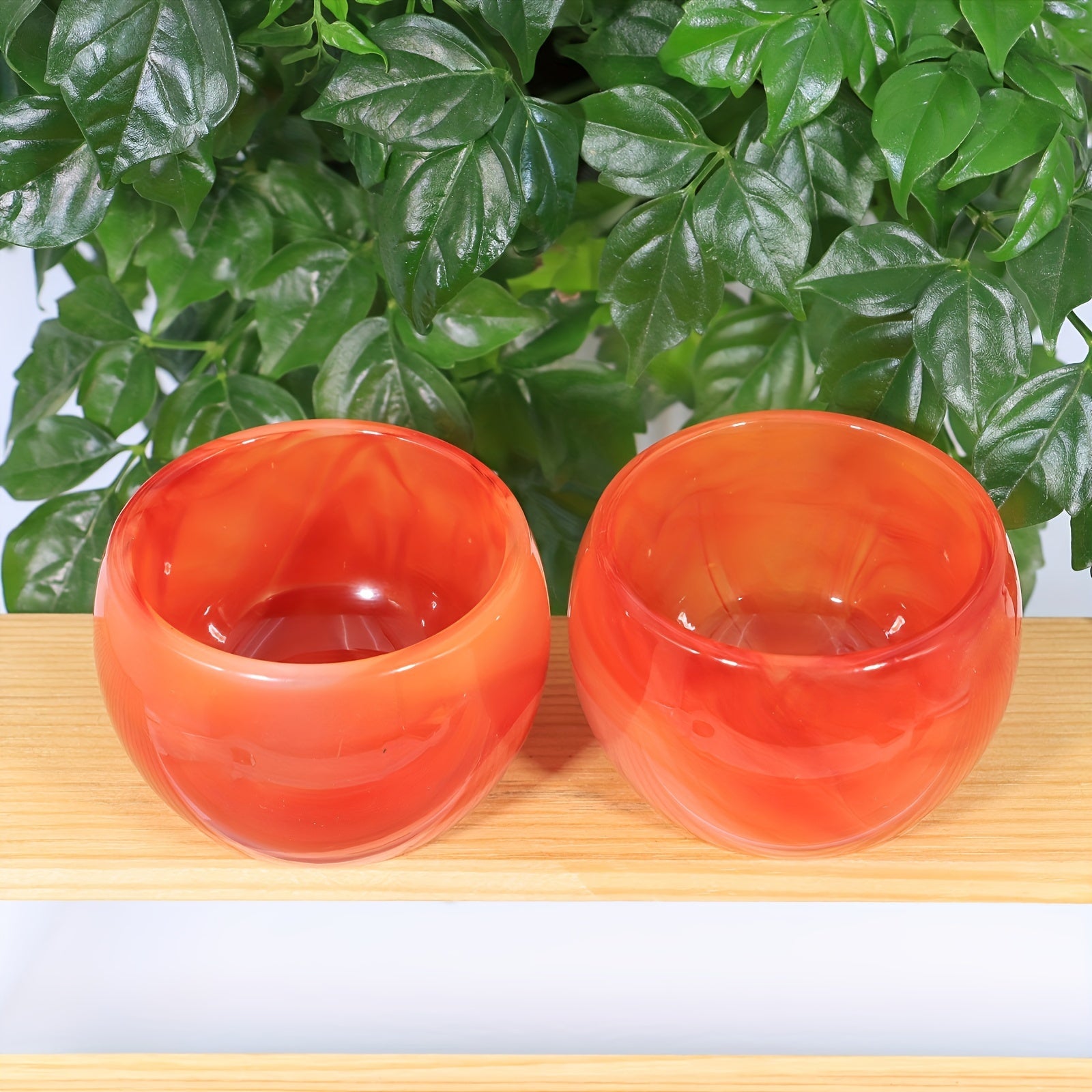 Crystal Crystal Bowl Set with Cup and Mineral Specimen for Home Decor and Holiday Gift