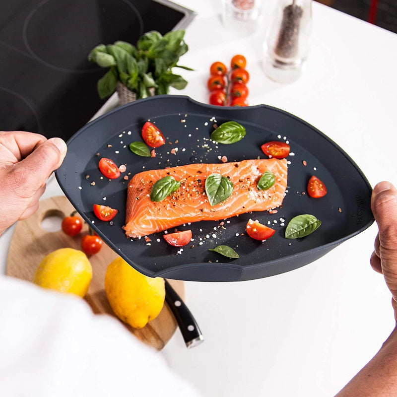 Heat-Resistant Silicone Baking Tray Rectangular Food Grade for Oven and Kitchen