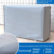 Outdoor Air Conditioner Cover Waterproof Double-Layer Oxford Protects Against Rain Snow