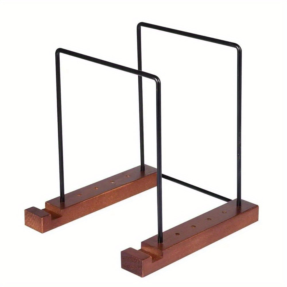 Contemporary Vinyl Record Organizer with Wooden Base Space-Saving Large Capacity Storage Shelf