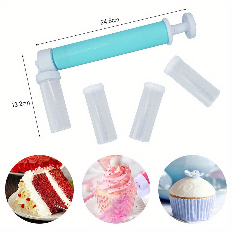 Cake Airbrush Decorating Tools Set for Baking and Pastry, Spray Gun Kit