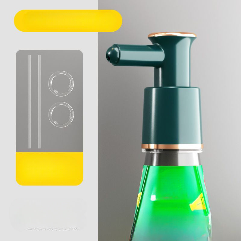 1 dona Oysters sousi shishasi bosim nasos boshqichi, yog' iste'molini nazorat qilish uchun, uyda foydalanish uchun oziq-ovqat darajasidagi bosim siqgichi, Haitian universal yog' idishi og'ziga mos keladi.