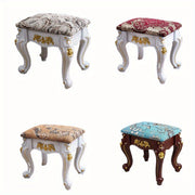 Fabric Stool for Shoes, Piano, Bedside, Compact, No Wood, Under 68cm