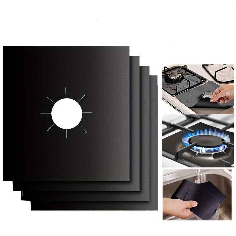 Heat Resistant Teflon Gas Stove Burner Cover Reusable Non-Stick Protector