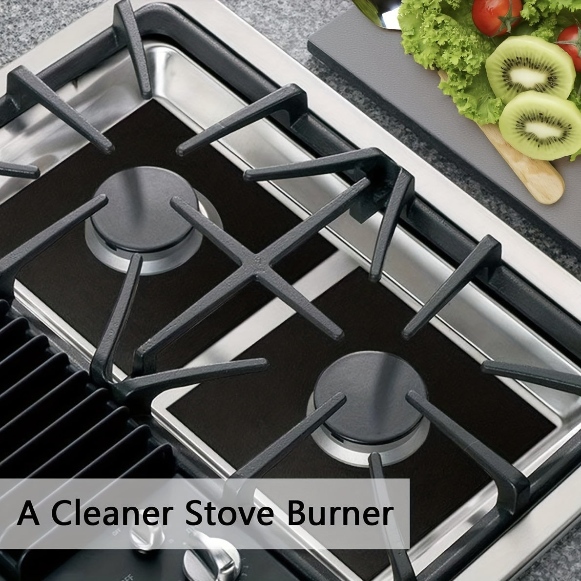 Heat Resistant Teflon Gas Stove Burner Cover Reusable Non-Stick Protector