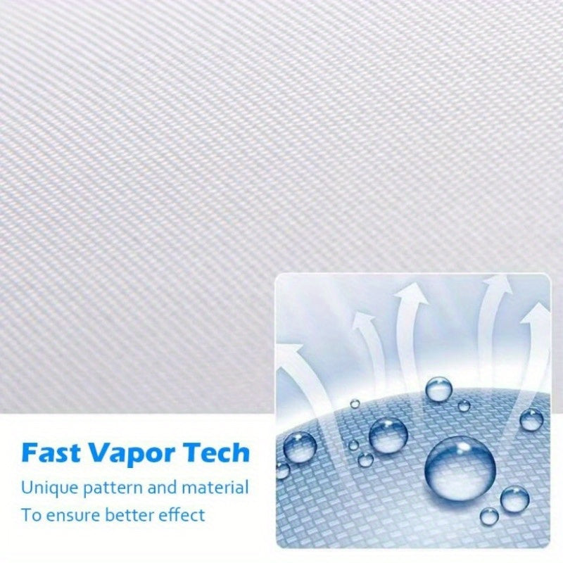 Juego de bolsas de secado de ropa de poliéster para secador de pelo, organizador de lavandería portátil para viajes, 1 o 2 piezas