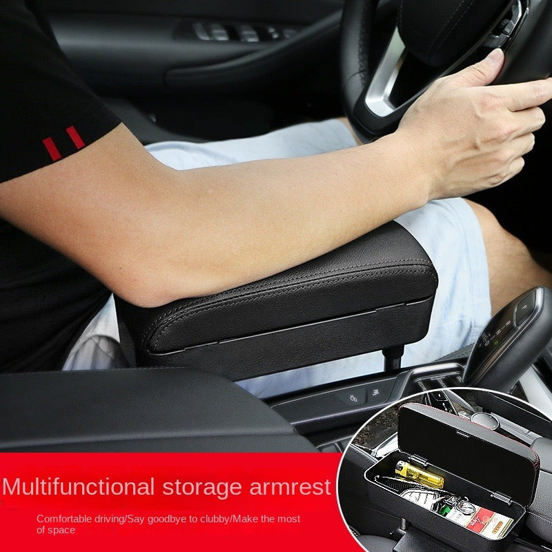 Universal Car Seat Armrest Organizer, Durable Plastic Storage Box