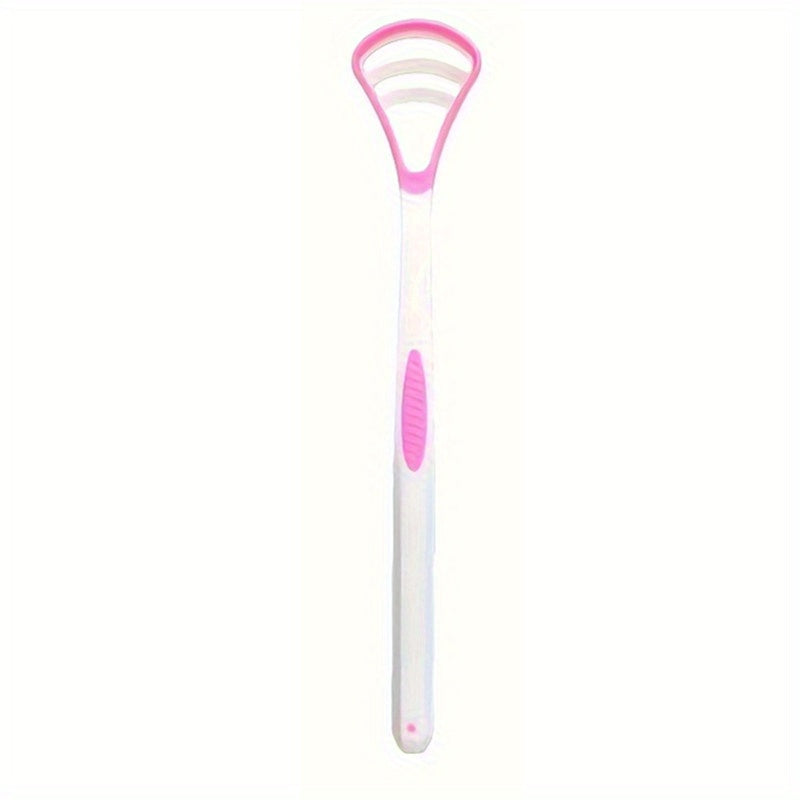 Adult Tongue Scraper Food Grade Silicone Dual Brush Oral Care Remover