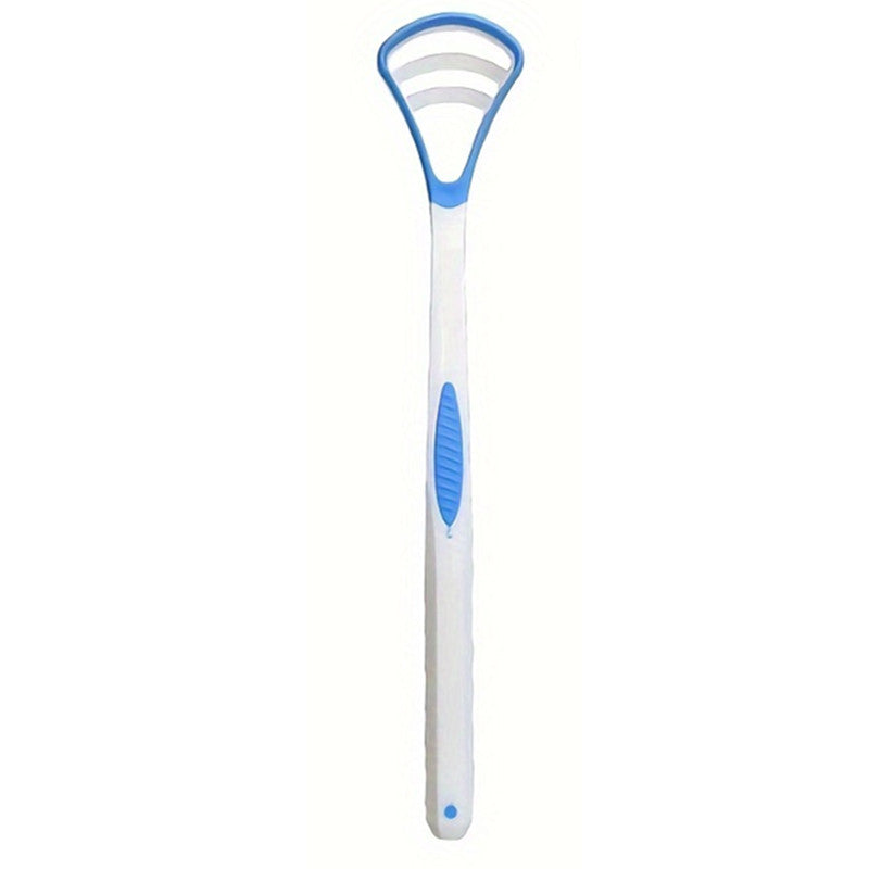 Adult Tongue Scraper Food Grade Silicone Dual Brush Oral Care Remover