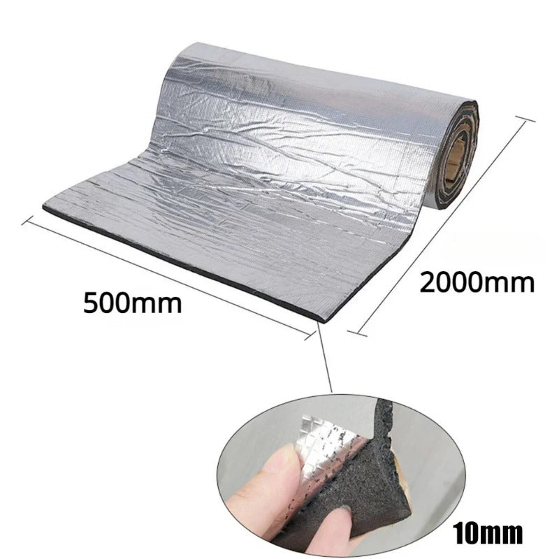 Car Soundproofing Heat Insulation Mat - Easy Install Closed Cell Foam for Vehicles