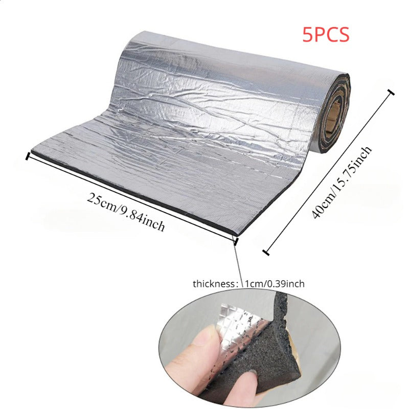 Car Soundproofing Heat Insulation Mat - Easy Install Closed Cell Foam for Vehicles