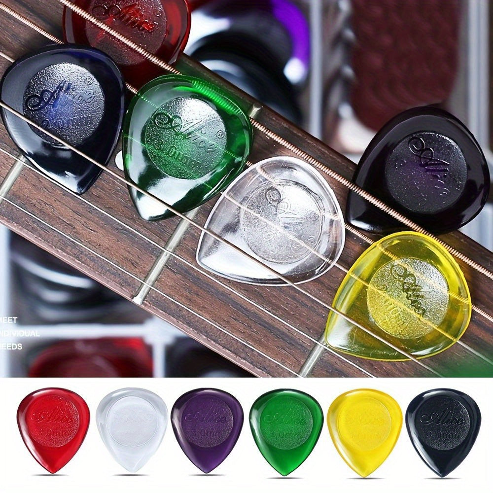 Paquete de 6 púas de guitarra duraderas, 24, 50 piezas, de 1-3mm para guitarra acústica, eléctrica y bajo