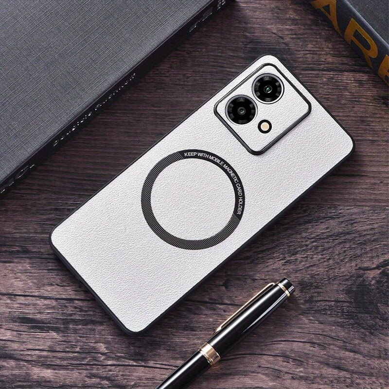 Magnetic PU Phone Case for Motorola Edge 40 Neo Pro TPU Cover