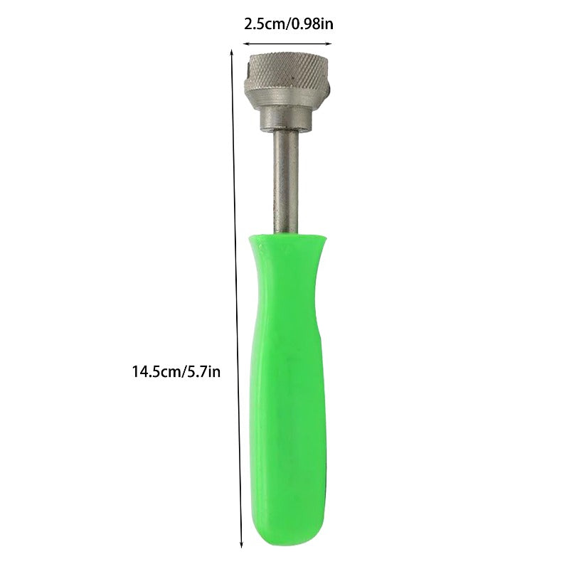 Набор инструментов для регулировки тяжелых тормозных механизмов с гофрированным головкой и пружинной шайбой