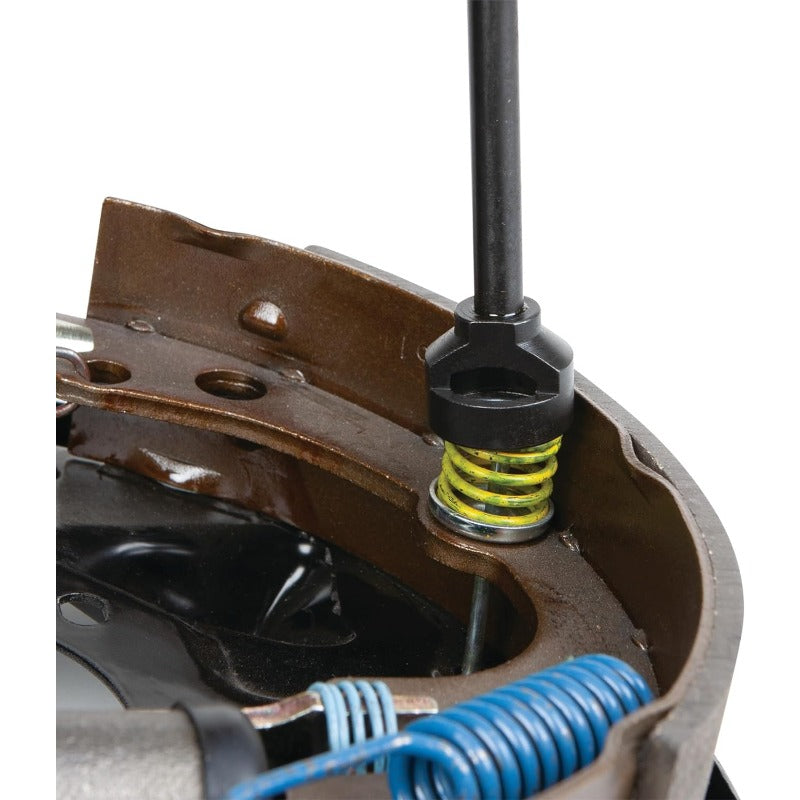 Набор инструментов для регулировки тяжелых тормозных механизмов с гофрированным головкой и пружинной шайбой