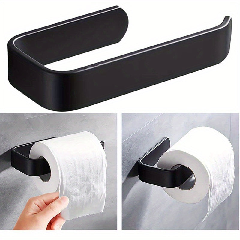 Self-Adhesive Bathroom and Kitchen Toilet Paper Holder Stainless Steel