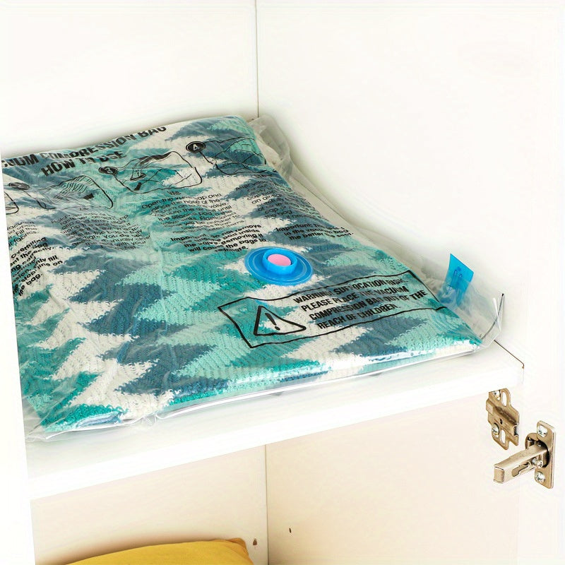 Гигантские вакуумные мешки для хранения одежды и постельных принадлежностей герметичные, влагостойкие, экономящие место