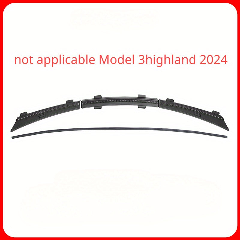 Tesla Model Y va Model 3 uchun avtomobil tashqi aksessuarlar havo kirish qopqog'i suv o'tkazmaydigan blokirovka