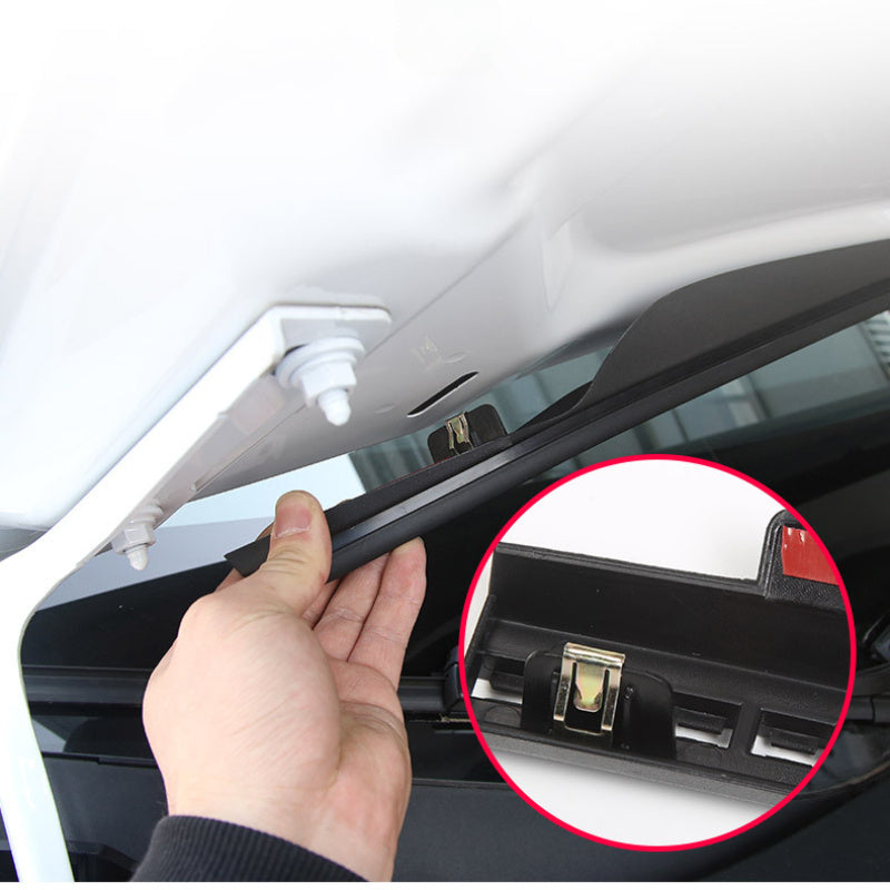 Tesla Model Y va Model 3 uchun avtomobil tashqi aksessuarlar havo kirish qopqog'i suv o'tkazmaydigan blokirovka