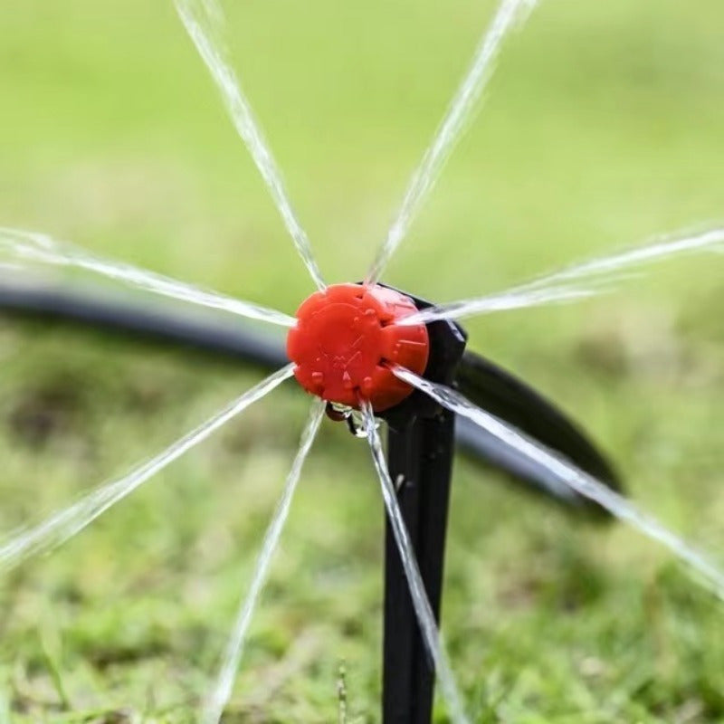 Регулируемый комплект системы капельного орошения из ПВХ для полива садовых растений 5-40м