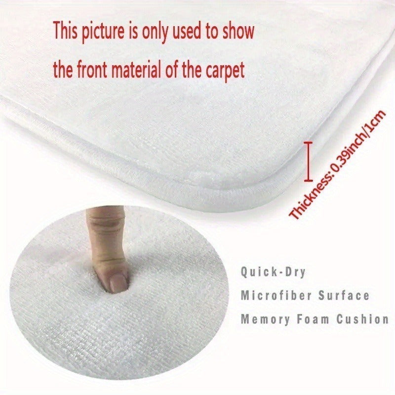 Polyester 3D Dollar Bill Carpet with Foam Backing for Living Room Bedroom Kids