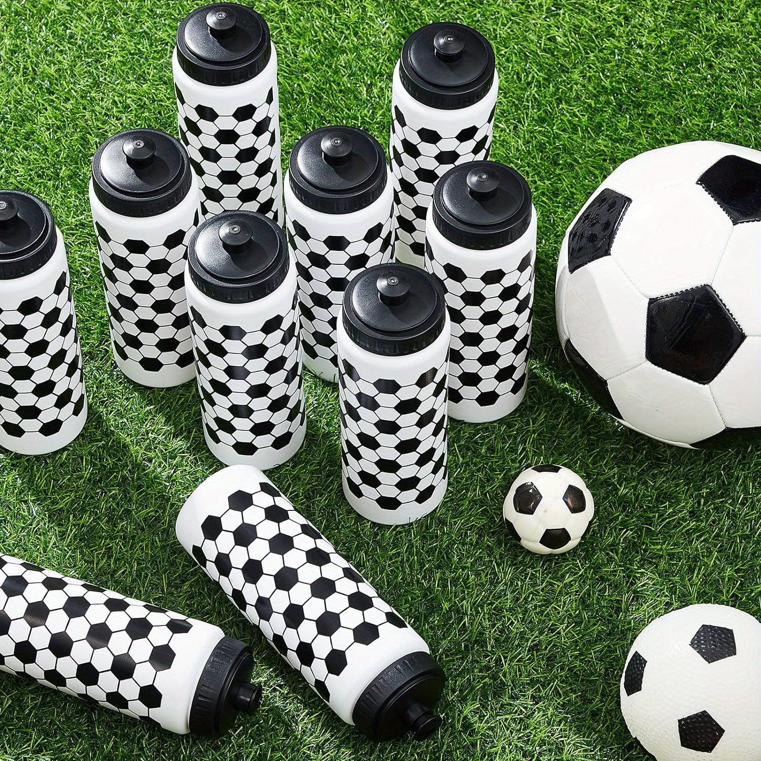 Kids Hexagonal BPA-Free Plastic Sports Water Bottle for School and Outdoor Activities