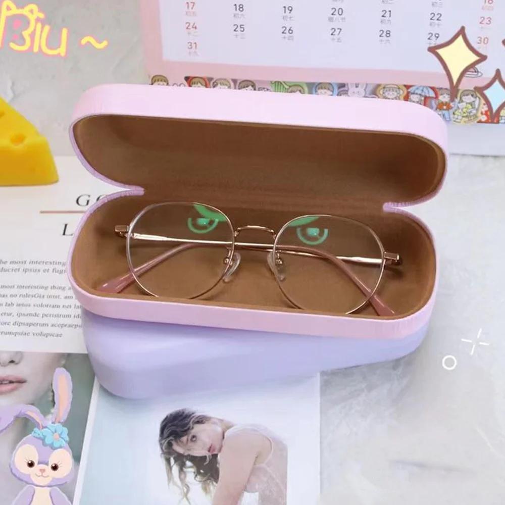 Women's Glasses Case Floral Design Hard Shell for Myopia and Outdoor Use