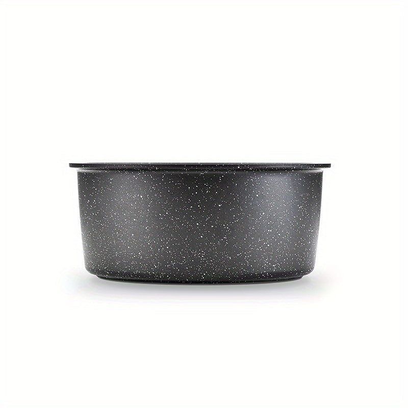 Yopishqoq emas oshxona to'plami, ajratiladigan tutqichlar bilan - 15 dona, induksiya oshxona to'plamlari yopishqoq, pechda xavfsiz qozon to'plami