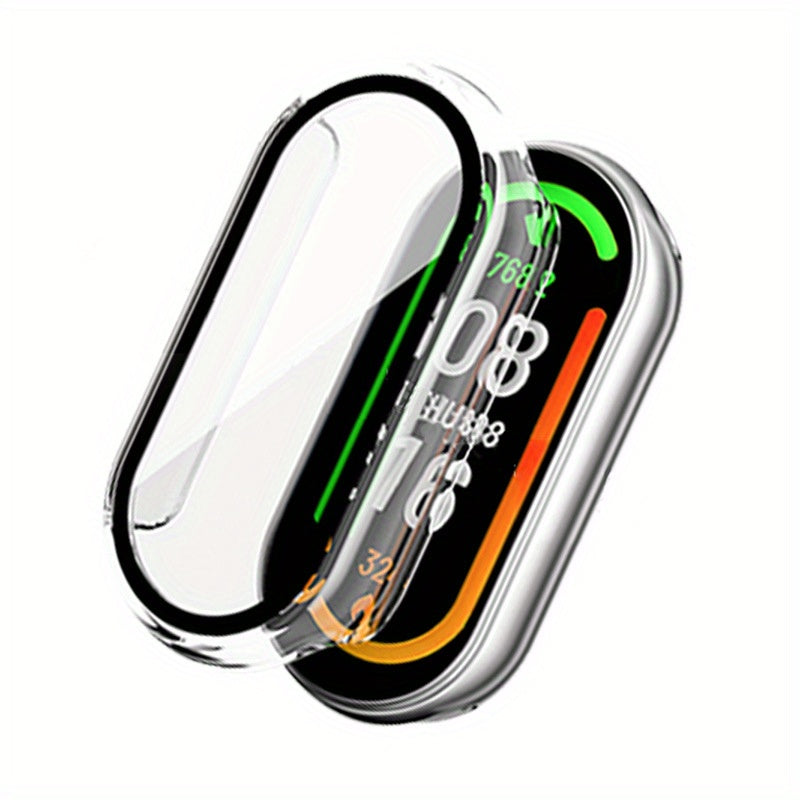 Funda protectora 2 en 1 y protector de pantalla para Xiaomi Mi Band 8 NFC accesorios para reloj inteligente