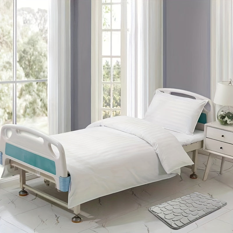 Memory Foam Non-Slip Bath Mat With Cobblestone Pattern for Bathroom and Bedroom