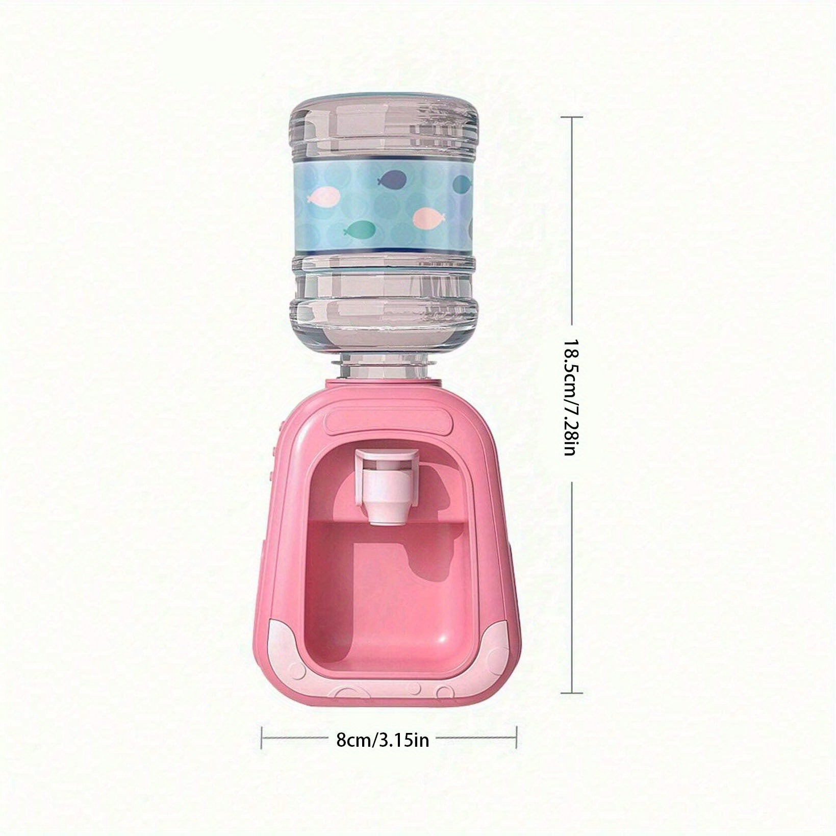 Ijodiy press-turi loson shishasi suv tarqatish dizayni bilan.