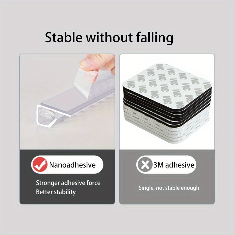 Porta recibos de PVC duradero para cocina y restaurante con clip fácil