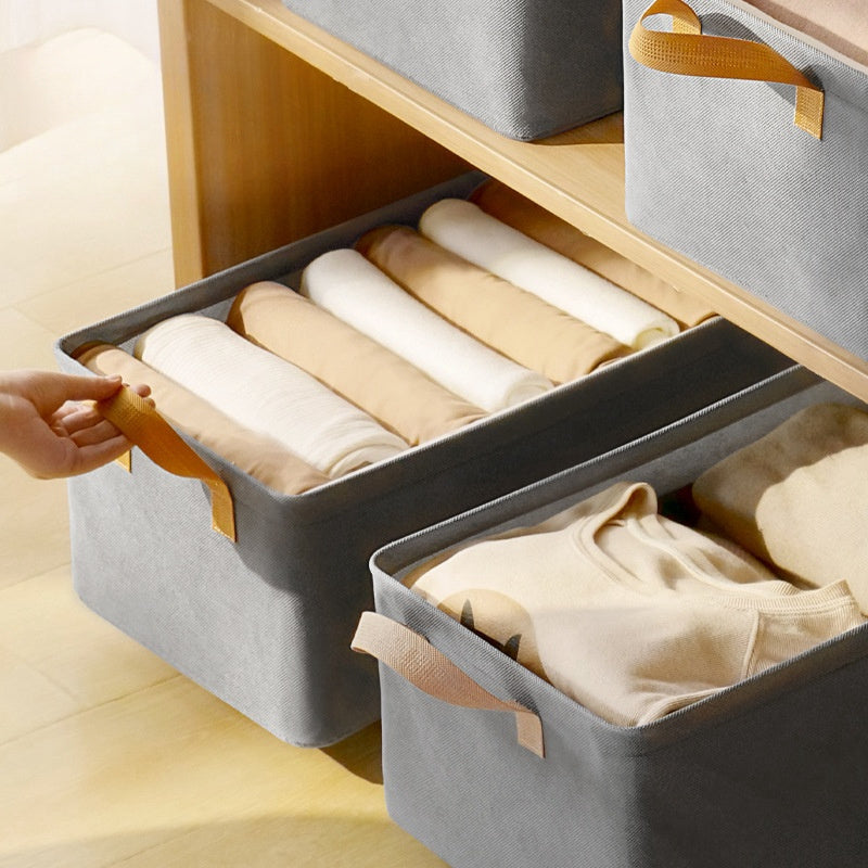 Foldable Clothes Storage Organizer for Closet, Dorm, Moving, and Packing